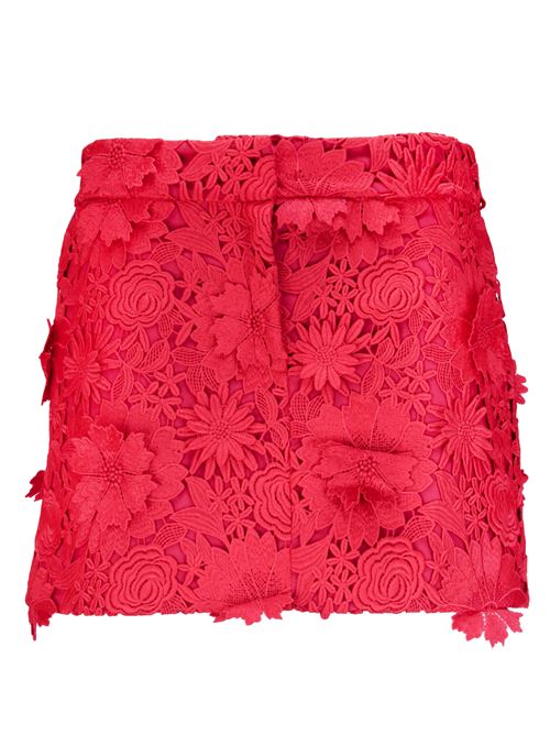 red poplin skirt GIUSEPPE DI MORABITO | 03PFSK129Y0332718